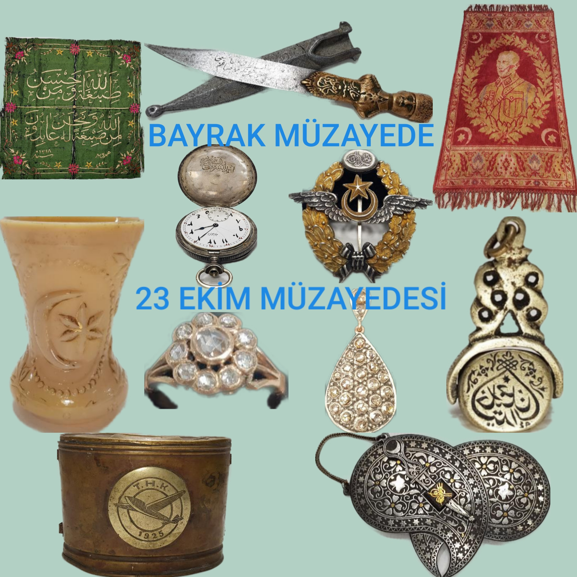 23 EKİM MÜZAYEDESİ - Bayrak Müzayede